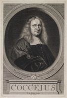 KG 07282
<br/>
Portret Johannes Cocceus
<br/>
<em>Broen, Willem de (werkz. ca.1700 - ca.1750)</em>